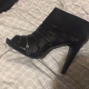 Women’s black high heel shoes
